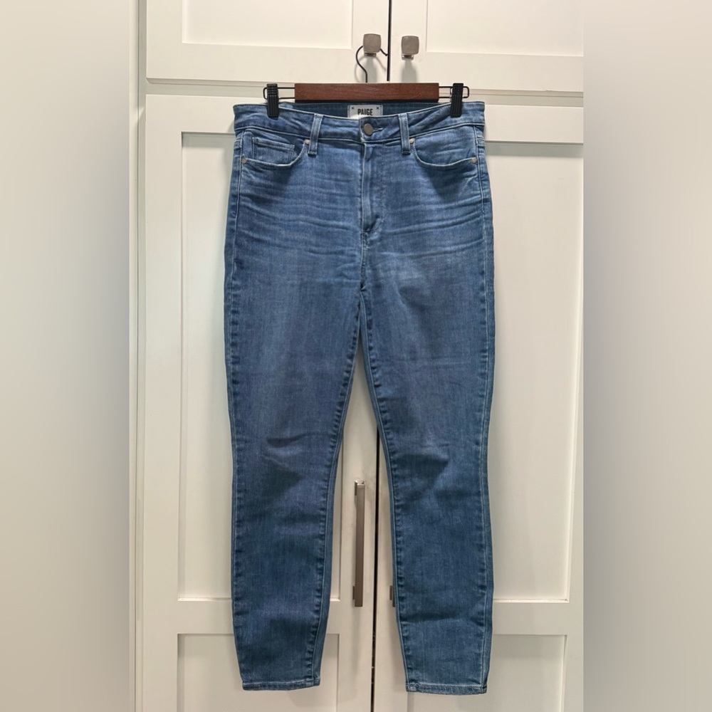 PAIGE Light Blue Denim Jeans